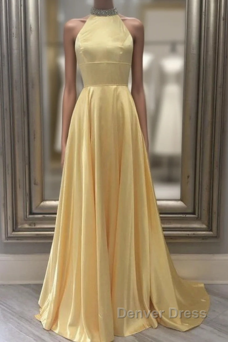 Long Yellow Prom Dresses For Women Formal Dresses Evening Gowns Main image