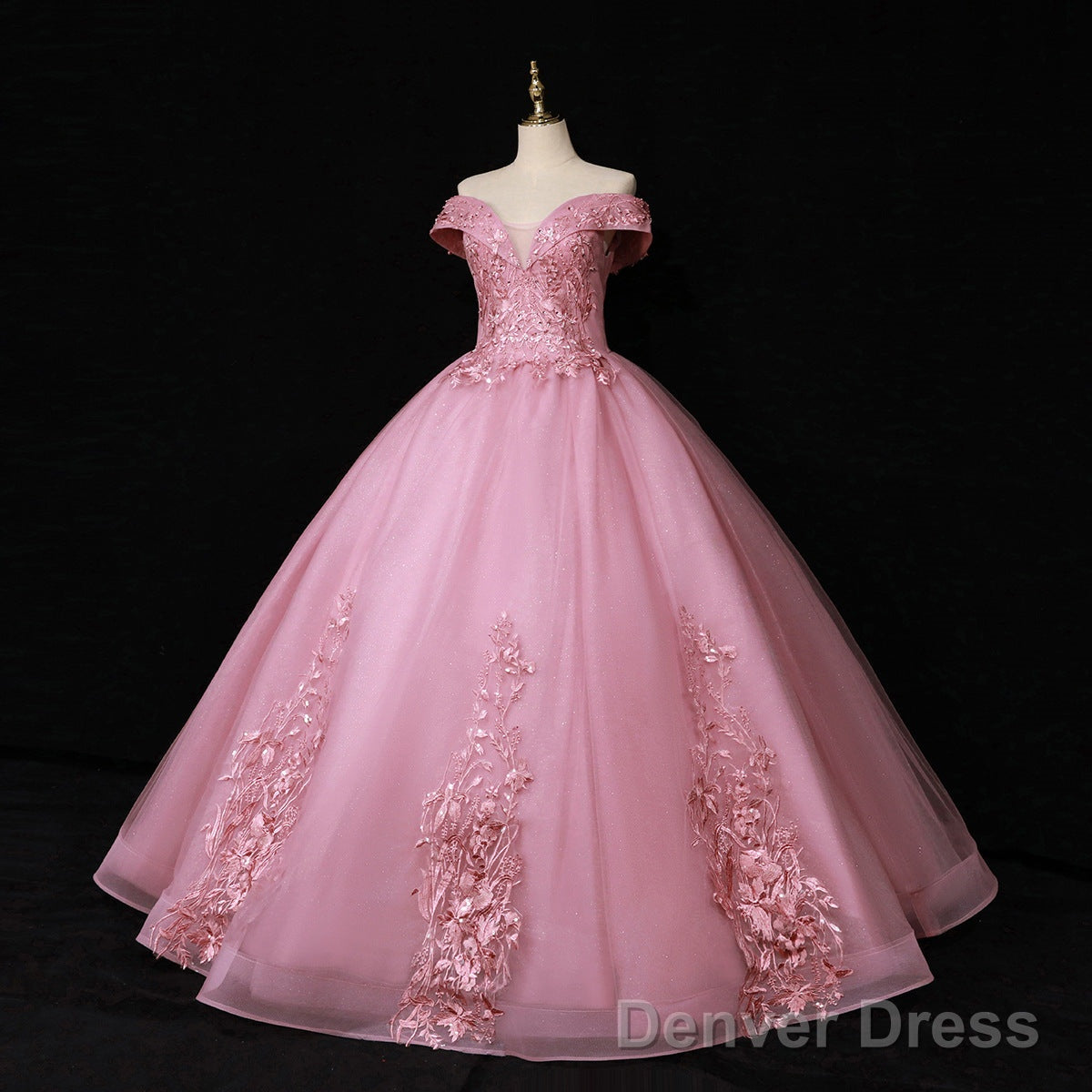 Lovely Ball Gowns Off Shoulder Sweetheart Long Prom Dress, Sweet 16 Prom Dresses