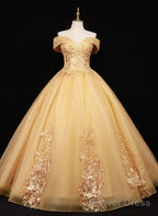 Lovely Ball Gowns Off Shoulder Sweetheart Long Prom Dress, Sweet 16 Prom Dresses