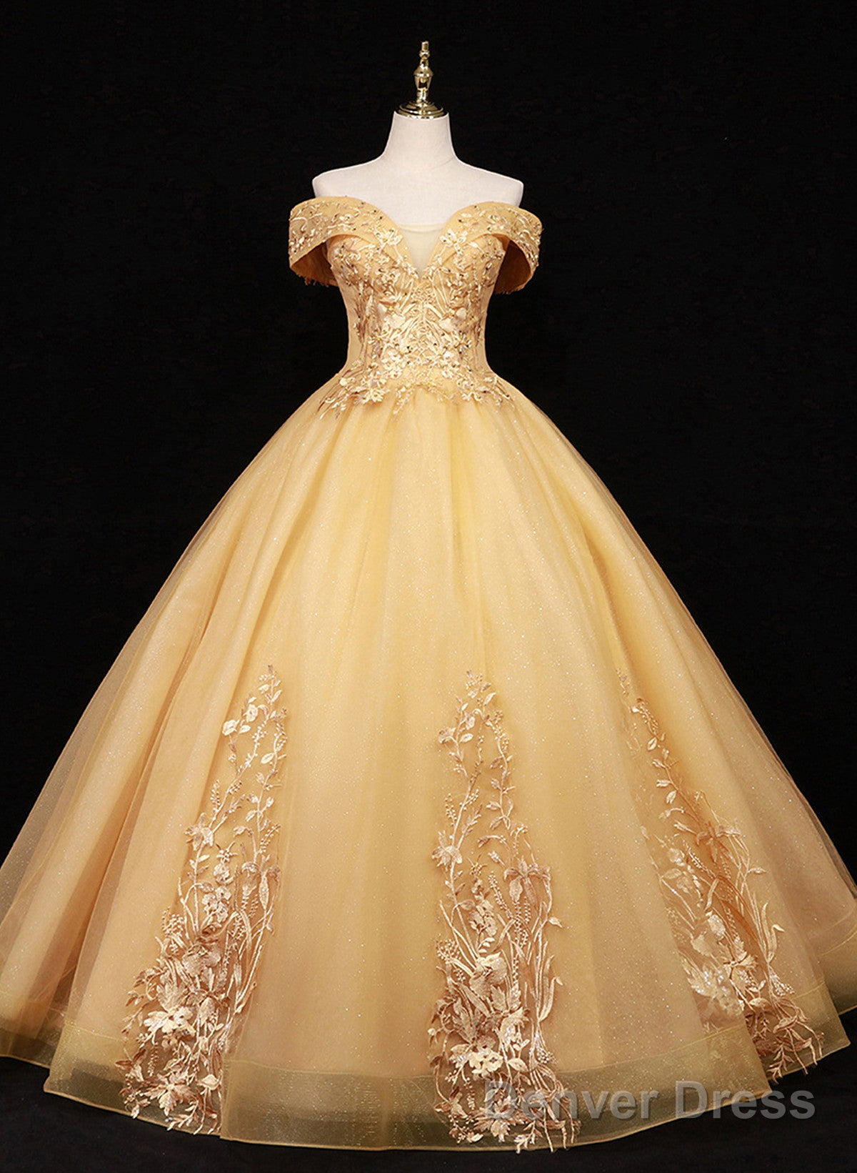 Lovely Ball Gowns Off Shoulder Sweetheart Long Prom Dress, Sweet 16 Prom Dresses