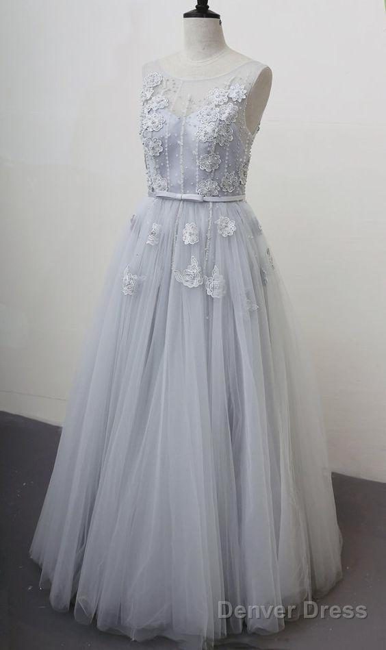 Lovely Flowers Lace Prom Dress Wedding Prom Dresses Main image