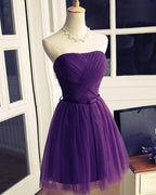 Lovely Purple Homecoming Dress , Cute Prom Dresses