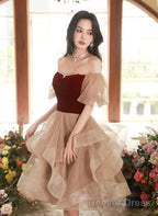 Lovely Short Sweetheart Beaded Party Dress,  Cute Short Graduation Dress