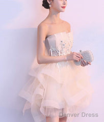 Lovely Tulle Short Party Dress, Cute Teen Junior Prom Dress