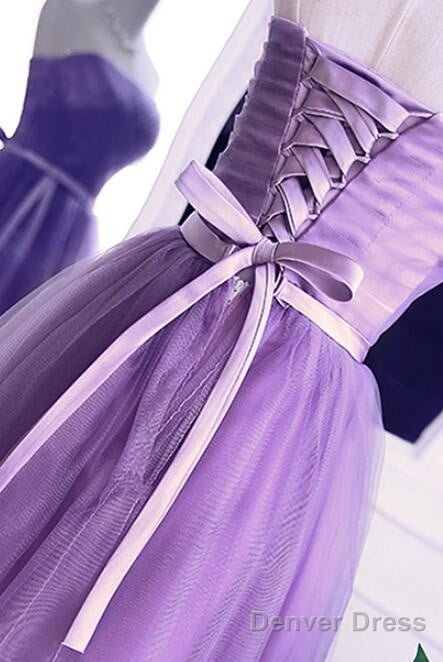 Lovely Tulle Short Party Dress, Handmade Formal Dresses