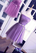 Lovely Tulle Short Prom Dress, Handmade Prom Dresses