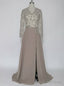 Luxurious Long Sleeves Mother of the Bride Dresses Prom Gowns