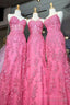 Mermaid Hot Lace Long Prom Dress, Long Hot Prom Graduation Prom Dresses