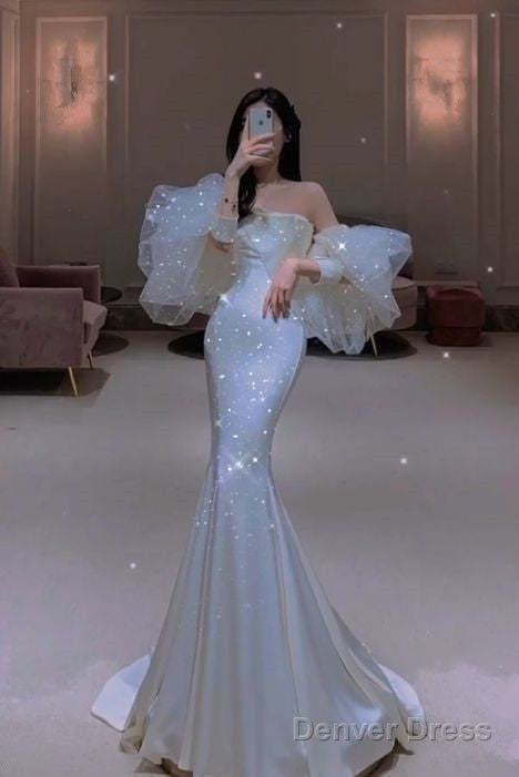 Mermaid Long Prom Dress Charming Evening Dress Birthday Outfits Main image