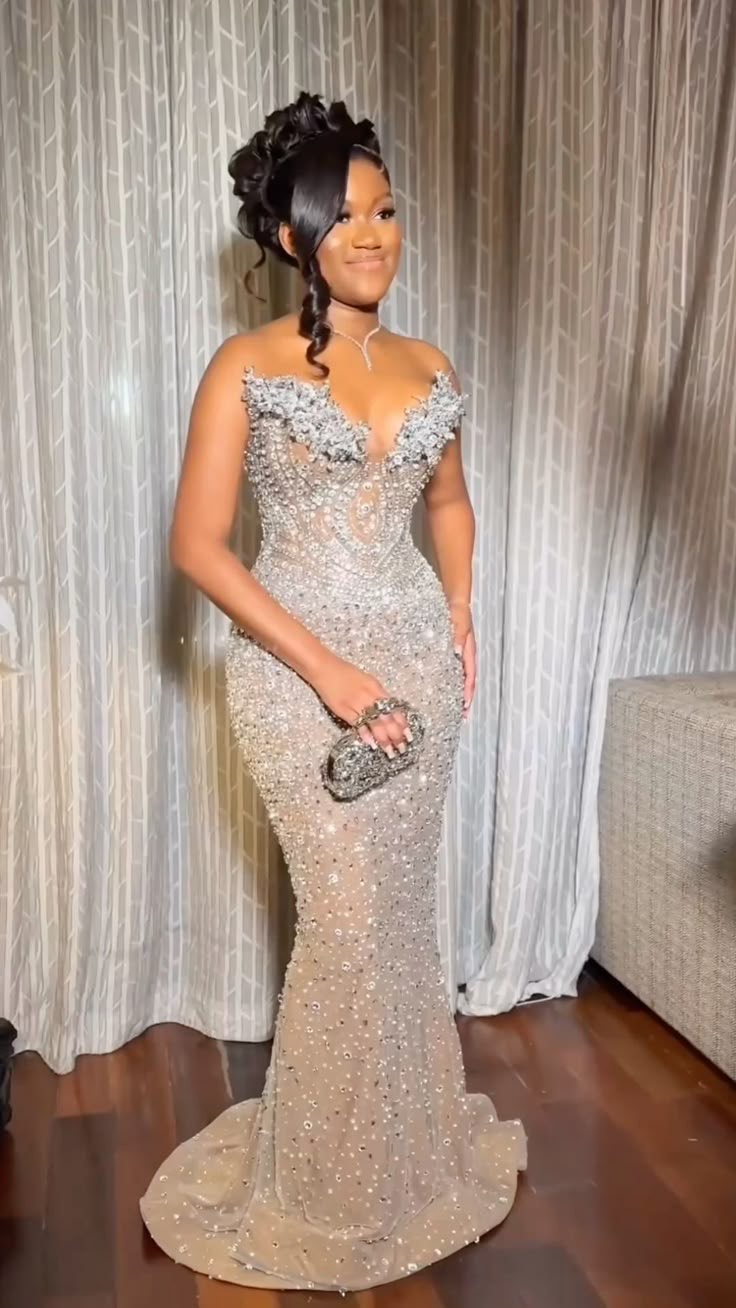 Mermaid Long Prom Dress Elegant Prom Dresses