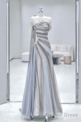 Mermaid Long Prom Dress Tulle Evening Dress