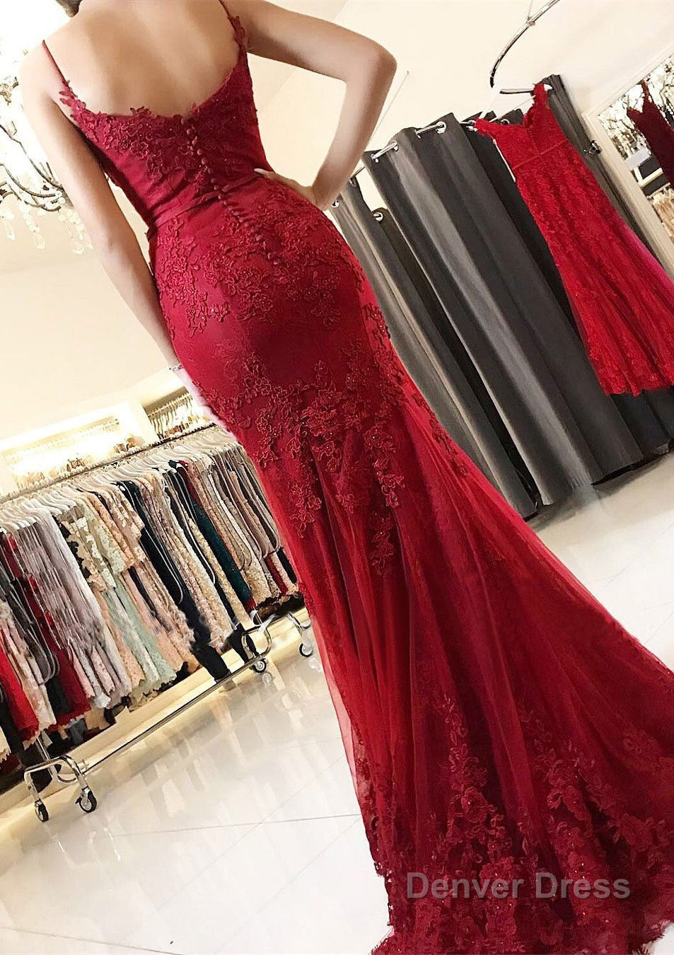 Mermaid Sweetheart Sleeveless Floor Length Tulle Prom Dresses With Appliqued
