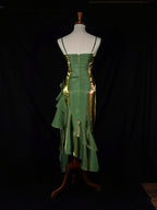 Mermaid Tea Length Vintage Fairy Style Prom Party Dresses