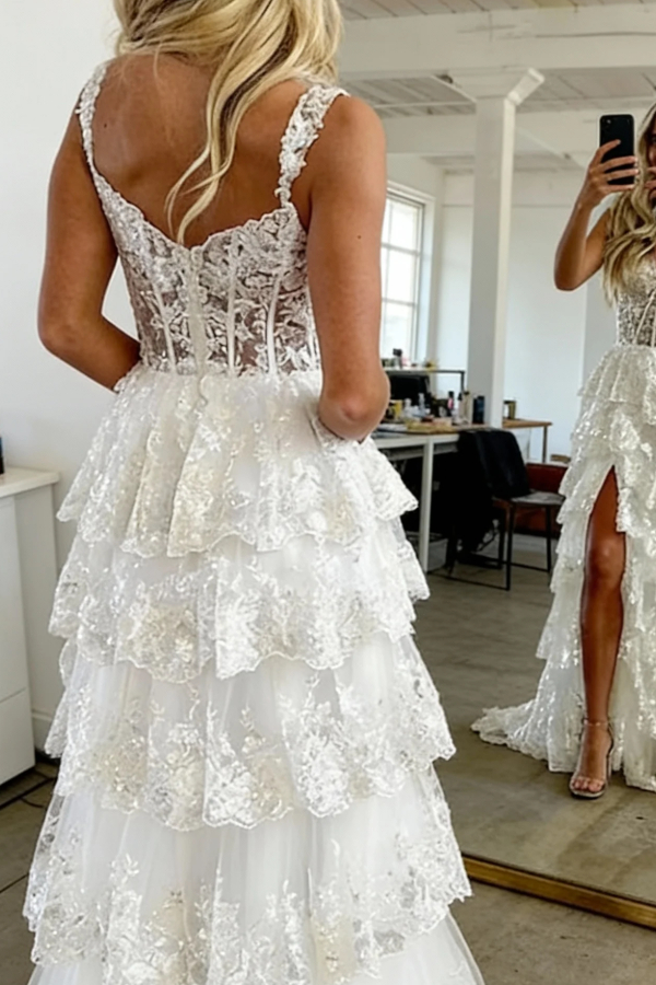 Mermaid / Trumpet Prom Dress Corsets Dresses Prom Court Train Sleeveless Off Shoulder Tulle With Sequin Slit