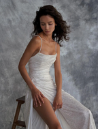 Mermaid Prom Dress Glittering Dresses Wedding Prom Floor Length Sleeveless Scoop Neck Prom Gowns