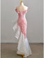 Mermaid / Trumpet Prom Dresses Party Dresses Evening Party Floor Length Sleeveless Off Shoulder Tulle with Pearls Sequin