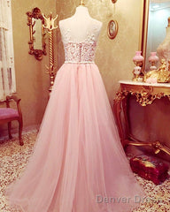 Mermaid V Neck Prom Dresses Removable Train Lace Embroidery