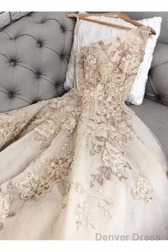 Modest Prom Dress Long Prom Dresses With Lace Tulle Evening Gown