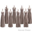 Most Popular Convertible Pleats Chiffon Gray Simple  Cheap Long Bridesmaid Dresses For Wedding Party,