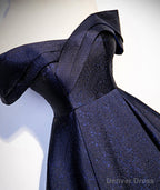 Navy Blue Satin Off Shoulder Long Prom Dress, Blue A Line Prom Dress