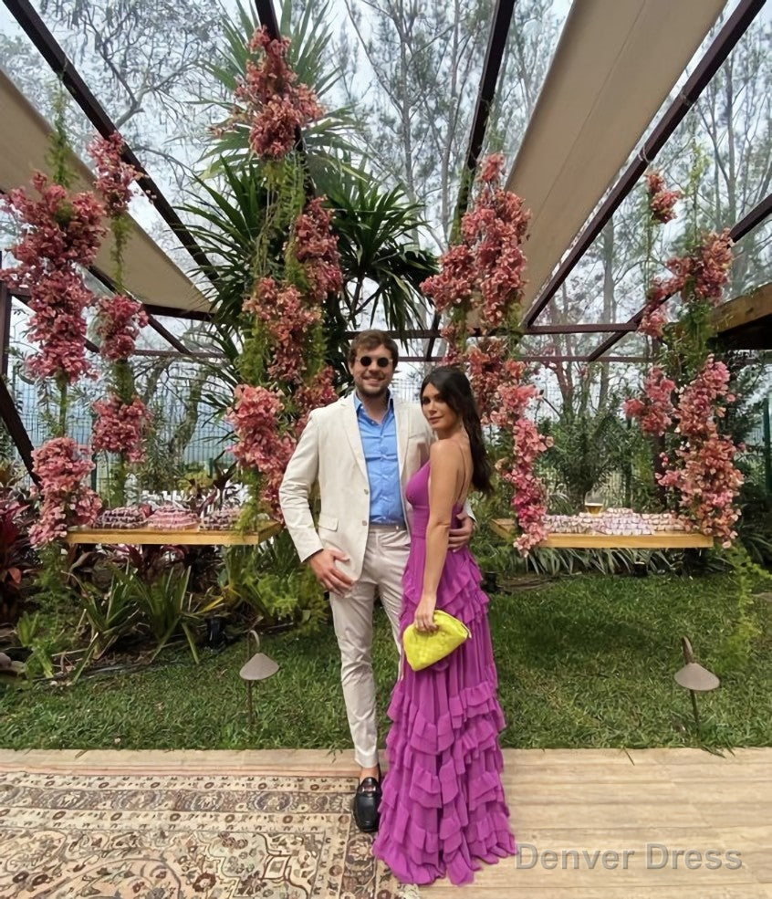 New Purple Prom Dress, Graduation Party Dresses, Prom Dresses For Teens Secondary image