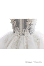 Off Shoulder Knee Length Organza Lace Homecoming Dresses With Beads
