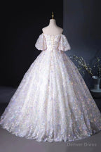Off Shoulder Sweetheart Lace Long Prom Dress, Lace Prom Dress