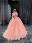 Off The Shoulder A Line Long Prom Dress
