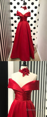 Off The Shoulder Evening Dress Floor Length Long Prom Dress