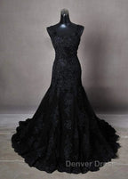 Off The Shoulder Long Wedding Dresses With Applique