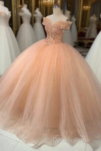 Off The Shoulder Wedding Dress Lace Beads Appliqued Prom Dress
