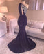 One Shoulder Prom Dress, Mermaid Prom Dress,Applique Prom Dress,Fashion Prom Dress,Sexy Prom Dresses