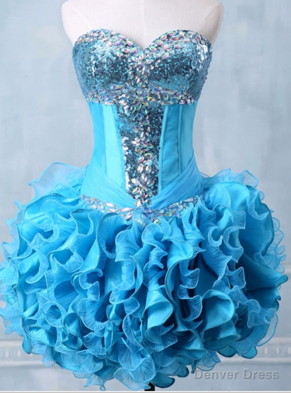 open air and burn a blue knee short for a cocktail Prom cocktail Dresses