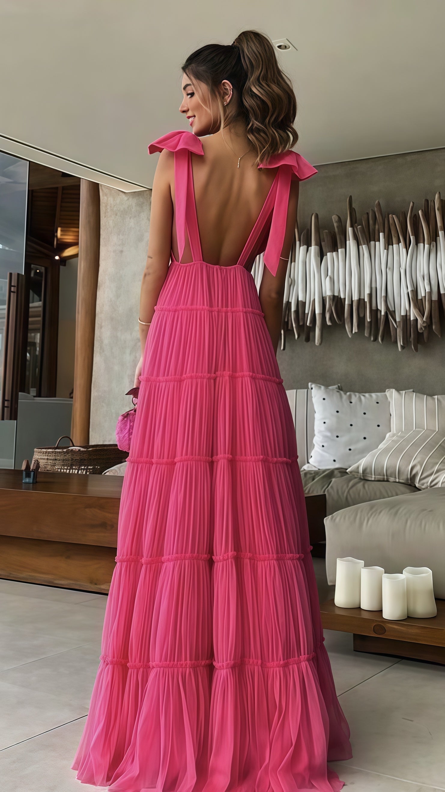 Neck Prom Dresses