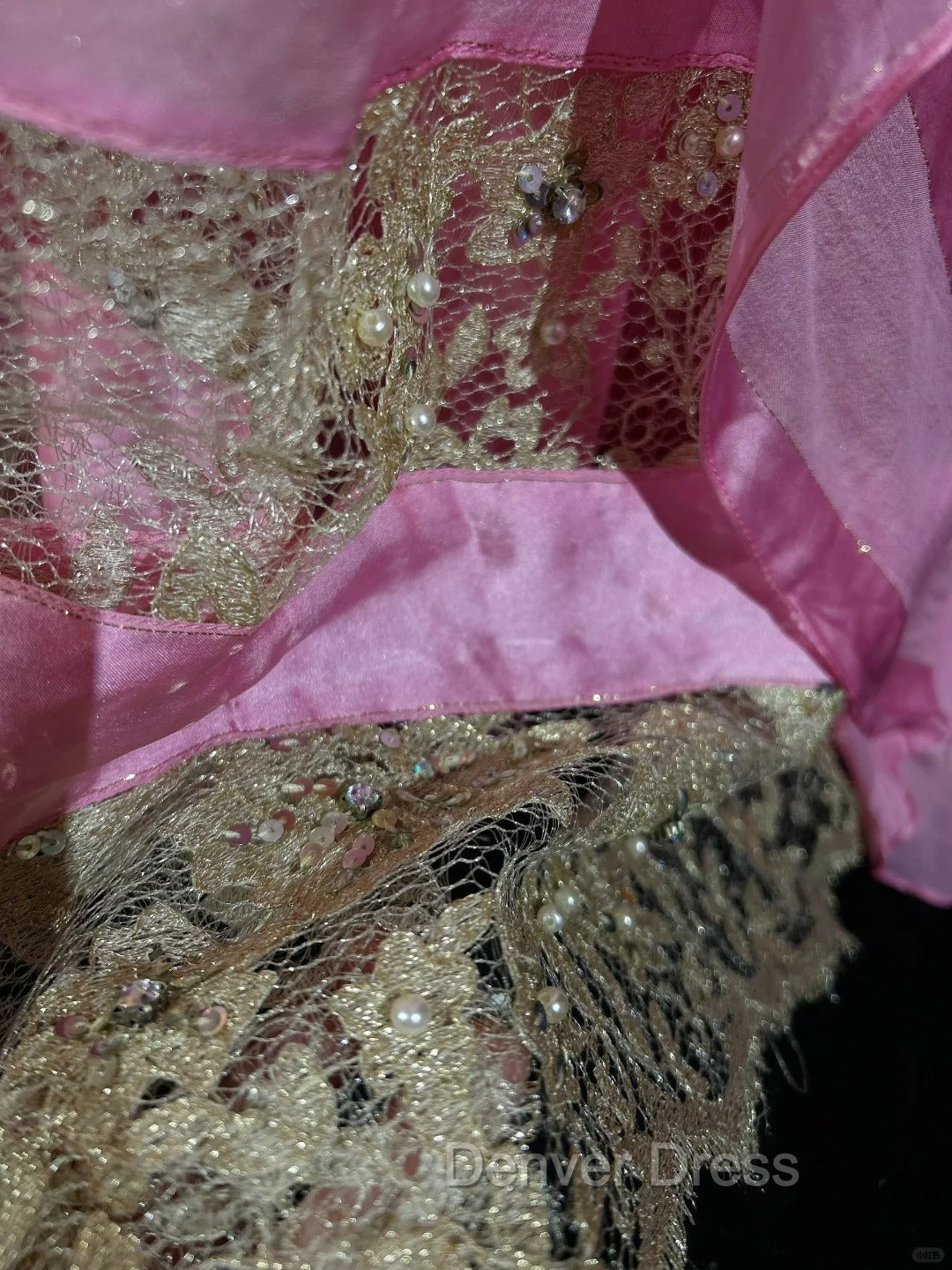 Pink Mermaid Spaghetti Straps Satin Beaded Long Prom Dresses Beautiful Bridal Dresses