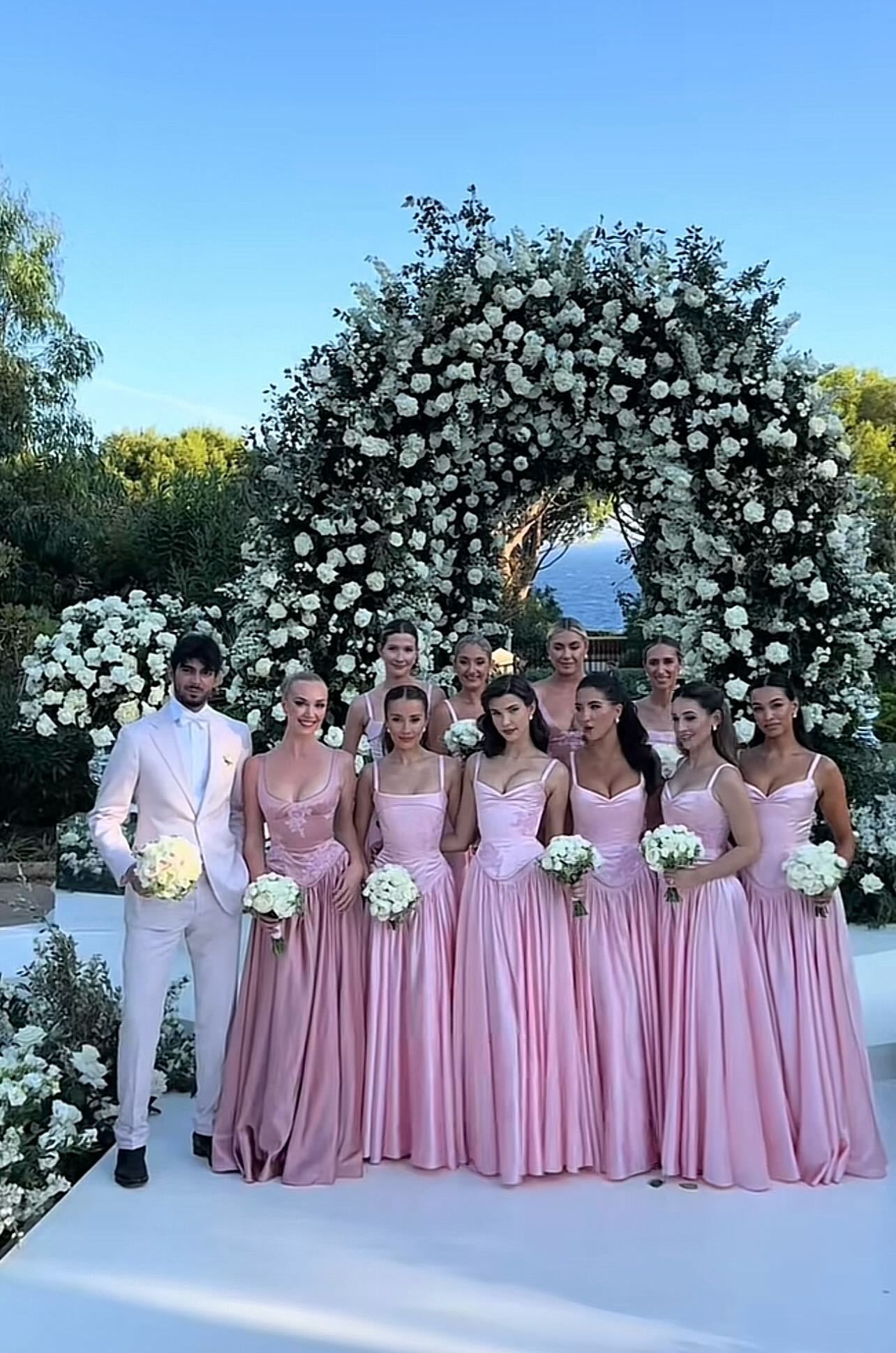 Pink Retro Elegant Sweetheart Neckline A-Line Spaghetti Strap Satin Long Prom Dress Birthday Prom Dress Bridesmaid Dresses