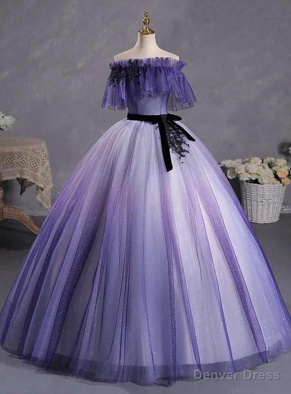 Pink Tulle Sequins Off the Shoulder Beading Quinceanera Dresses
