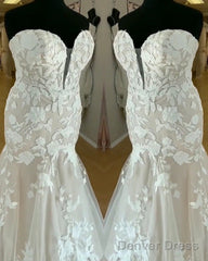 Plus Size Boho Wedding Dress Mermaid Appliques