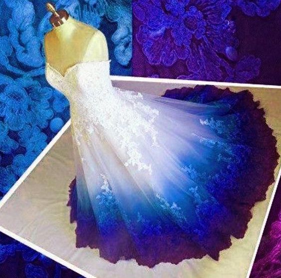 Popular Prom Dress,Colored Prom Dress, Sweetheart Appliques Prom Dress,Modern Wedding Dresses Main image