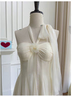 Pretty A Line Halter Chiffon Short 8Th Grade Homecoming Dress Summer Middle School Hoco Dress Cocktail Dresses Birthday Outfits