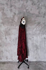 Pretty A Line Spaghetti Straps Burgundy Long Prom Dresses Birthday Dress For Women