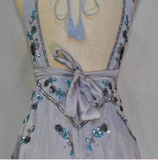 Pretty A Line V Neck Gray Chiffon Prom 8Th Grade Homecoming Dress Summer Middle School Hoco Dresses 18Th Birthday Outfits
