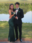 Dark Green New Backless Satin Floor Length Long Prom Dresses