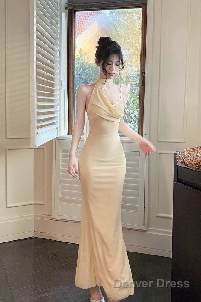 Pretty Mermaid Straps Long Evening Dress Prom Dresses Main image