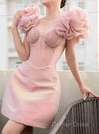 Pretty Pink Sweetheart Homecoming Dresses