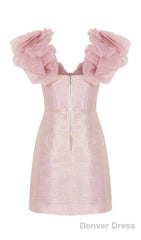 Pretty Pink Sweetheart Homecoming Dress