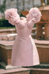 Pretty Pink Sweetheart Homecoming Dress