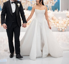 Pretty Wedding Dress Ball Gowns Spaghetti Straps Sequin White Wedding Dresses Bridal Gown
