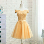 Princess A-Line Party Dress Lace Up Back Homecoming Dress