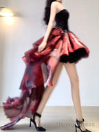Princess Prom Dress Lolita Dress Christmas Dress Burgundy Birthday Dresses